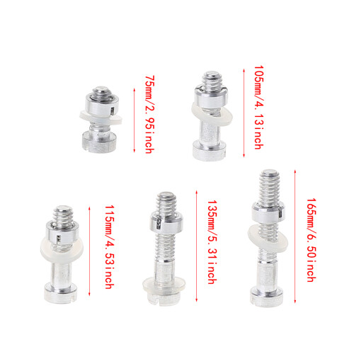 5x M2.5 Turntable Phonograph Screws Hardware Replacement-Silver 1