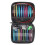 Interchangeable Circular Knitting Needle Set 13 Sizes 3.0mm-10mm Pink Case 15