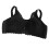 Women Nursing Bra Wireless Lace Front Closure Black 40/90 5