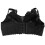 Women Nursing Bra Wireless Lace Front Closure Black 40/90 12