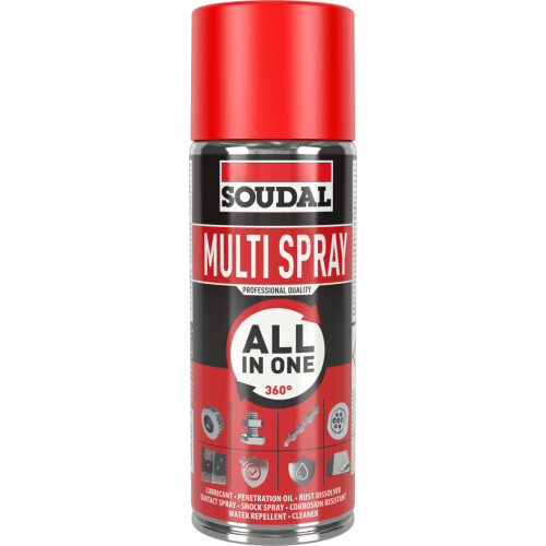 Soudal Multi Spray All-in-1 Lubricant Spray 200ml