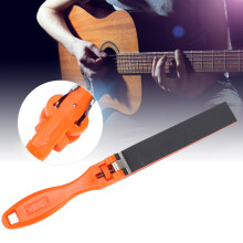 Guitar Fretboard Sandpaper Tool with Easy Clamp 28x270mm Strip Ready