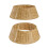 Artistic Wicker Tree Skirt Essential Christmas-   5 pieces 2