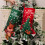 5Pcs Large Hanging Christmas Stocking Unique Long Legged-Elk 5