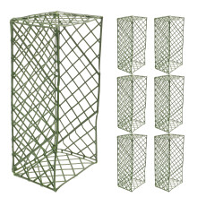 10Pcs Durable Green Floral Mud Frame Flower Basket for Garden Use
