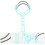 Outil Retrait Poils Abs+fer Portable Et Simple 2