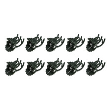 10 Pcs Flower Fixed Accessories Bouquets Stems Garden Support Clips
