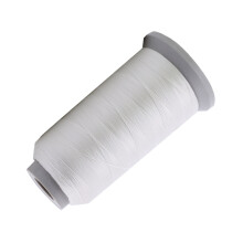 Leuchtende Stickgarn 3000 Yards Weiß Handnähzubehör Nähmaterial