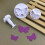 3 Pcs/Set for Butterfly Shape Plunger Fondant Decorating Sugar 5