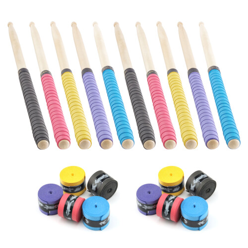 Drum Percussion Sweat Absorbed Grip Absorb Sweat Grip-Black 2
