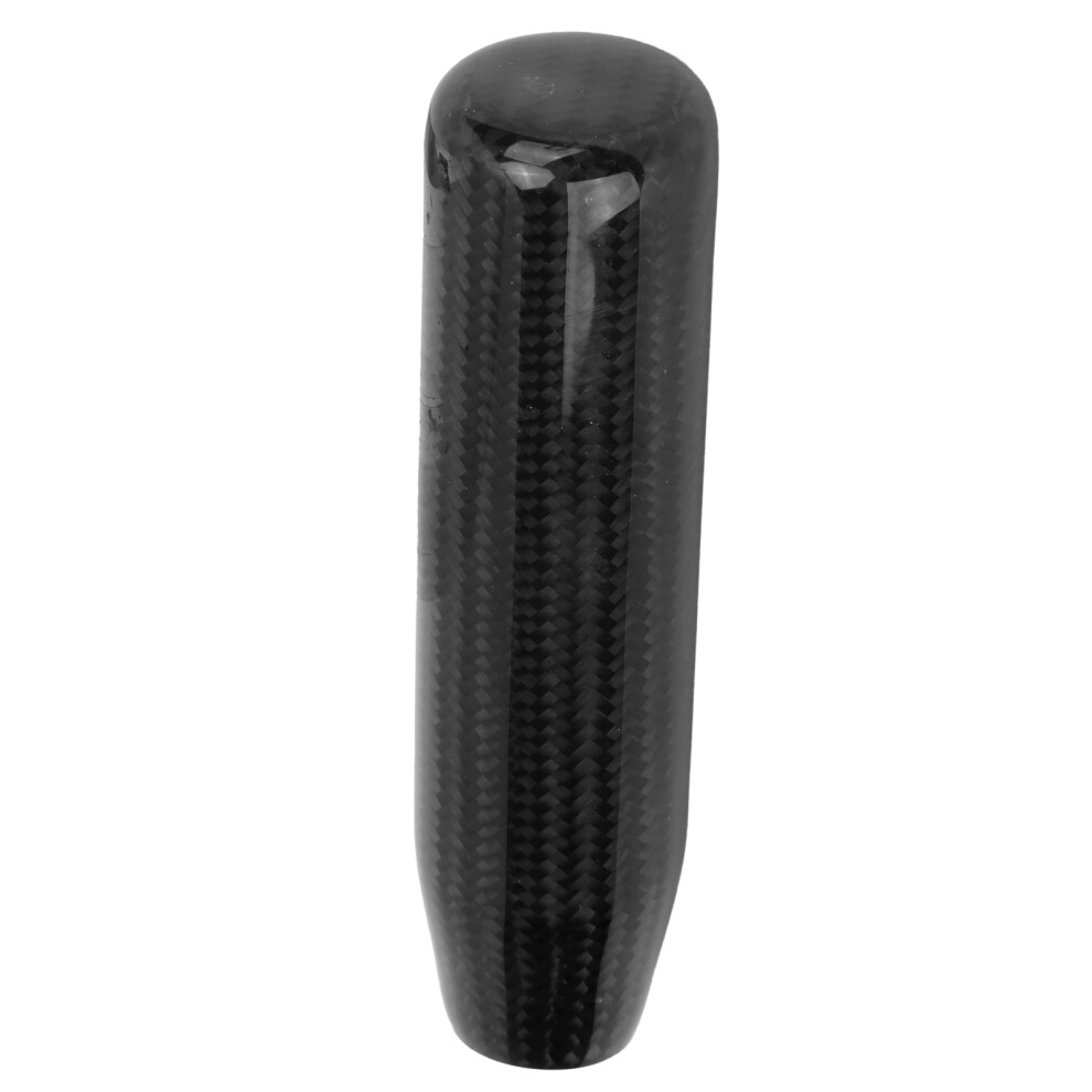 Premium Carbon Fibre Gear Shift Knob For Cars Universal Fit Sleek Look Black 4621358553978