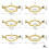 1Pc Wax Seal Molds Include Round-A round L 3cm chapter applie 3
