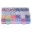 Colorful 6mm Bead Kit: 12 Pearl Rectangle Beads & Elastic Thread Set 1