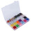 Colorful 6mm Bead Kit: 12 Pearl Rectangle Beads & Elastic Thread Set 16
