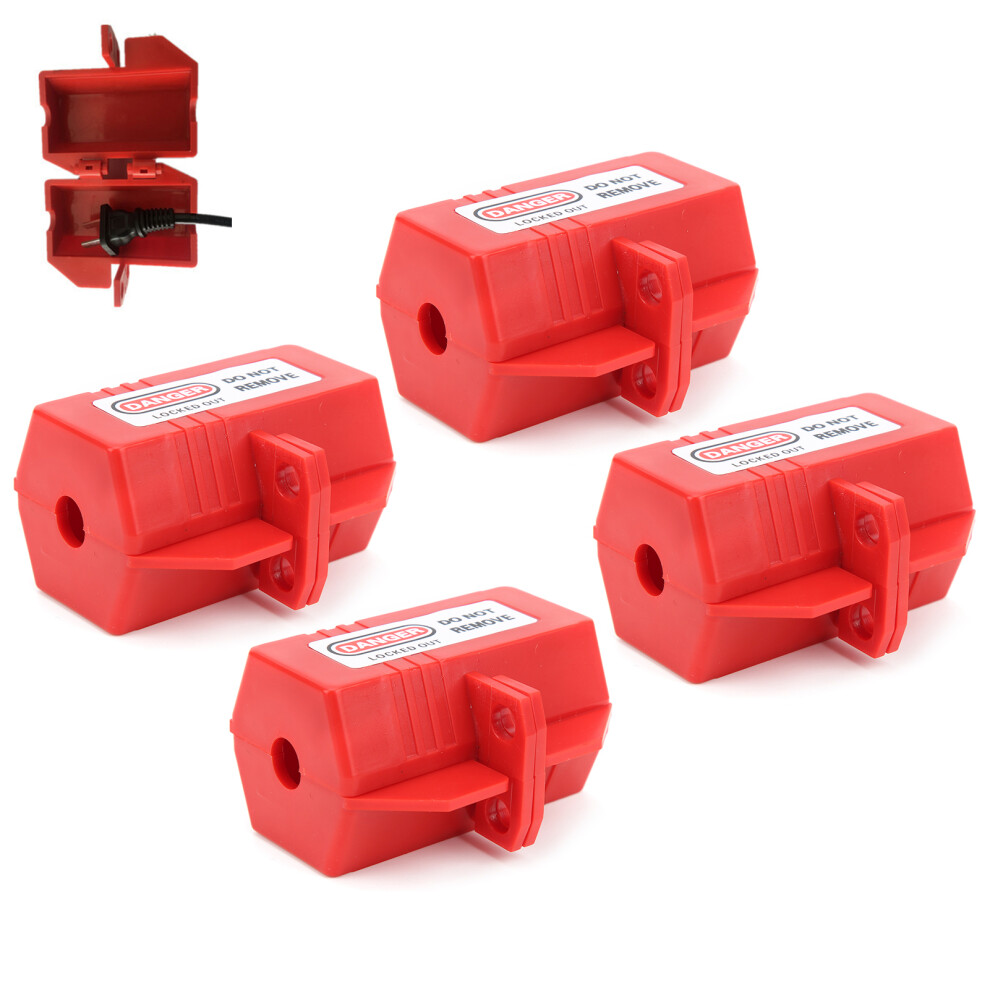 Reinforced 4Pcs Industrial Lockout Plug For Air Conditioning 9471358554629
