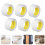 6 Rollen doppelseitiges Klebeband, 0,1 mm Dicke, 12
