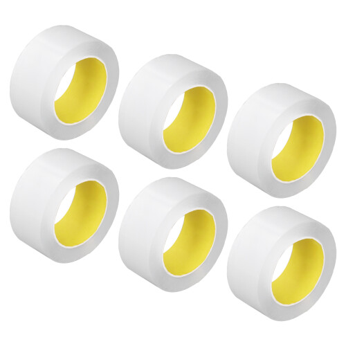 6 Rollen doppelseitiges Klebeband, 0,1 mm Dicke, 1
