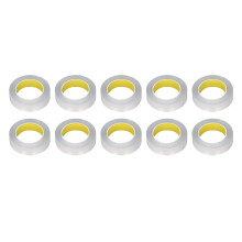 10 Rollen doppelseitiges Klebeband, 0,1 mm dick,