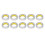 10 Rollen doppelseitiges Klebeband, 0,1 mm dick, 1