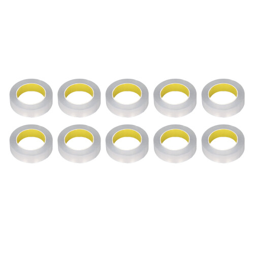 10 Rollen doppelseitiges Klebeband, 0,1 mm dick,