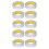 10 Rollen doppelseitiges Klebeband, 0,1 mm dick, 8