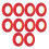 10 Rollen doppelseitiges Klebeband, transparentes 7