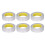 10 Rollen doppelseitiges Klebeband, 0,1 mm dick, 6