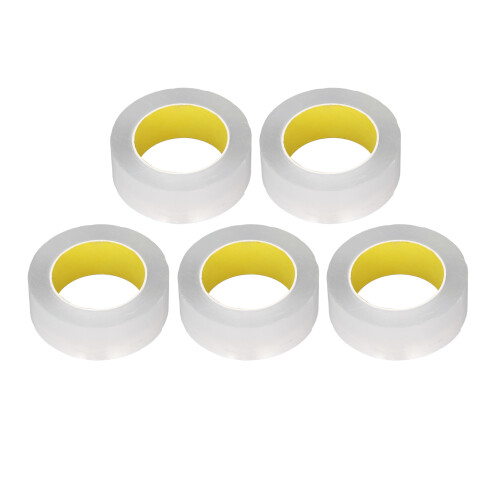 5 Rollen doppelseitiges Klebeband, transparent,