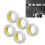 5 Rollen doppelseitiges Klebeband, transparent, 10