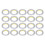 20 Rollen doppelseitiges Acryl-Klebeband, 2-seitig 1