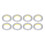 20 Rollen doppelseitiges Acryl-Klebeband, 2-seitig 10