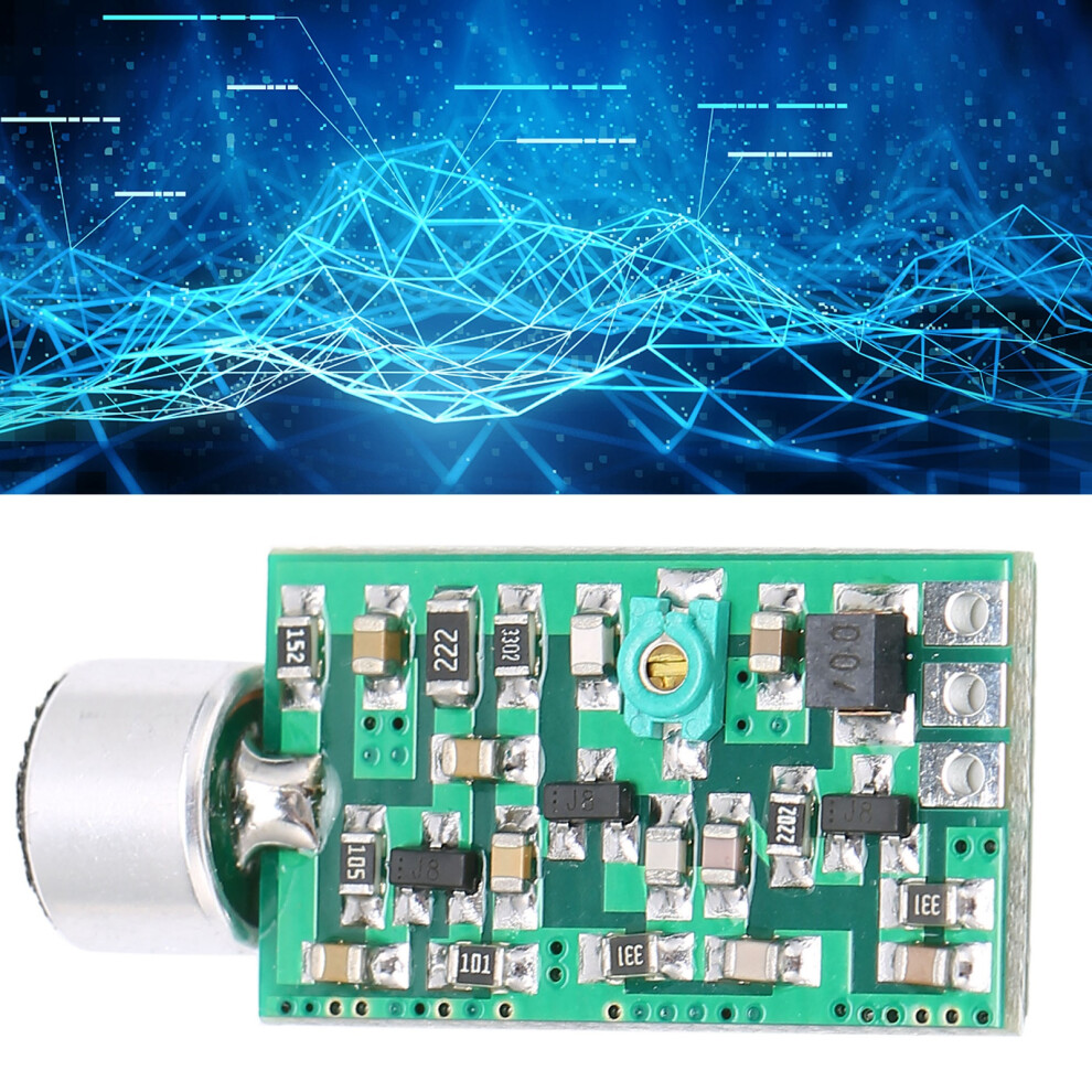 V4.0fm Wireless Microphone Transmitter Module Mini Pickup 0.7Â9V Power Range 8461358556397
