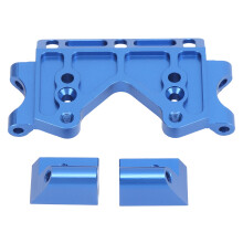 Bulkhead anteriore inferiore in lega di alluminio per Slash 2WD 1/10 Blu