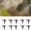 Wirbelsprinkler mit großer Abdeckung, 360-Grad-Sprinklermuster, 7