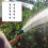 Wirbelsprinkler mit großer Abdeckung, 360-Grad-Sprinklermuster, 3