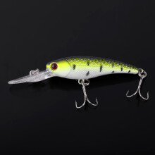 10 Stück Angelköder Köder Crankbait Haken 9cm Salz- & Süßwasser