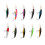 10 Stück Angelköder Köder Crankbait Haken 9cm Salz- & Süßwasser 2