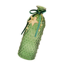 Glass Vases For Florals Arrangements Home-Large green vase