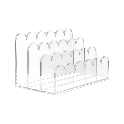 Contemporary 3 Section Mail Organizers Desk Storage Files Office