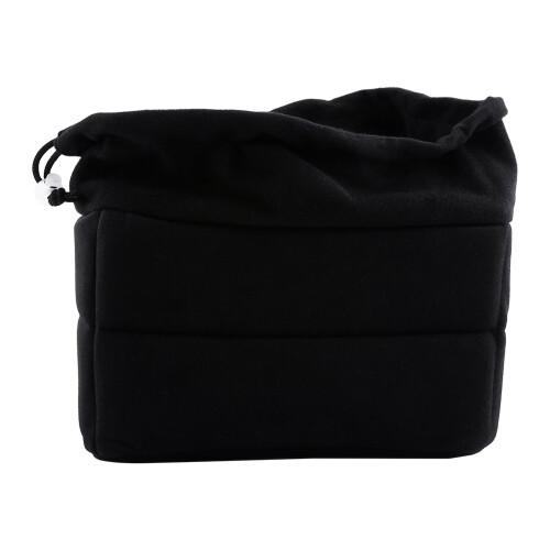 Langlebige schwarze, geteilte Kamerafuttertasche zur DSLR-Schutz