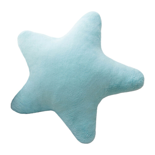 Leuke ster knuffel sierkussen multifunctioneel woonkamer-Blauw
