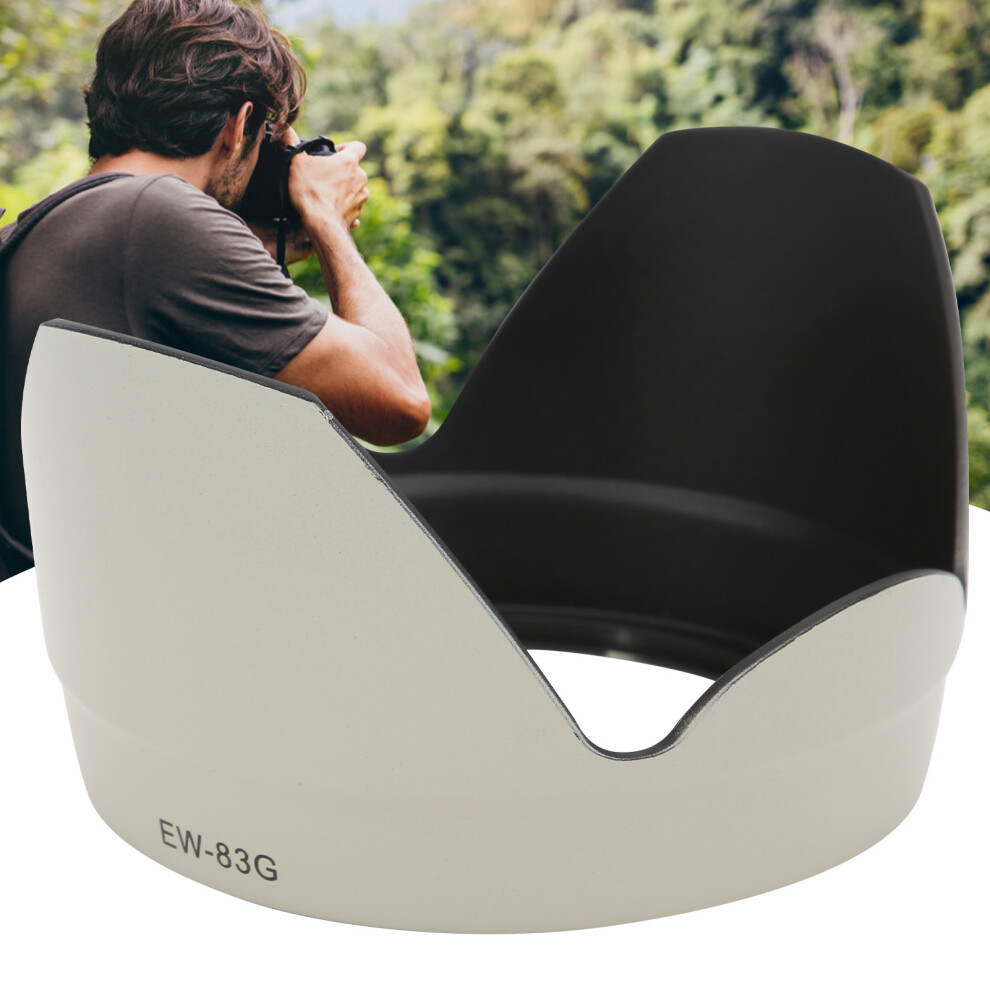 Anti-Reflection Abs Lens Hood For 28Â300Mm F/3.5Â5.6L Is Usm Lens White 8451358559573