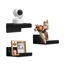 Compact Wall Shelf Multifunctional Organizers for-Black