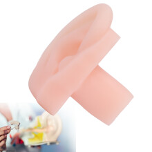 Weiches Silikon-Ohrmodell für Hörgeräte-Demo, flexibel, rechtes Ohr