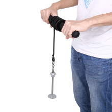 Wrist Roller Ripper Forearm Exerciser, Steel, Foam Grip, 20Lb Capacity