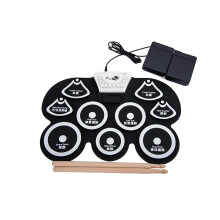 USB Electric Drum Roll-up Percussion Parts Instrument Practice Pad