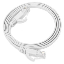 Gigabit CAT6 Ethernet-Kabel 1 Meter Flaches Kupferkabel 8-Core Netzwerk-Jumper