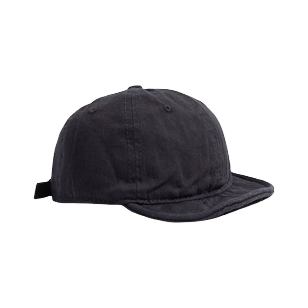 (Black) Cotton Baseballl Cap Solid Color Hat Breathable Adjustable Headwear-image-OPC-PMSCXTS-NEW