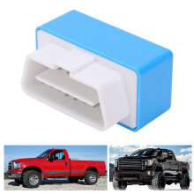 Blue Diesel Fuel Saver Tuning Chip Box for Low Emissions and Mileage