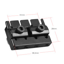 Antikorrosives Zinklegierungs-Schallöser-Set ohne Kopf, 39,2 mm Länge